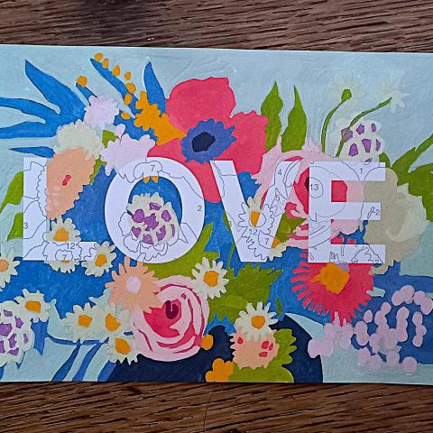 troc de  Grande carte "Love"., sur mytroc