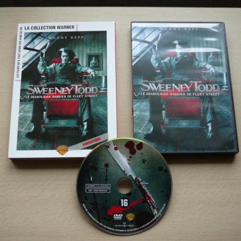 troc de  DVD Sweeney Todd avec J. Depp, sur mytroc