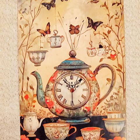 troc de  Carte postale "It's tea time !", sur mytroc
