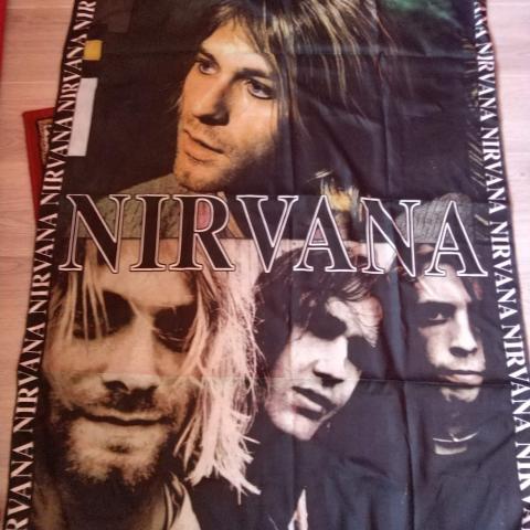 troc de  Drapeau mural Nirvana, sur mytroc