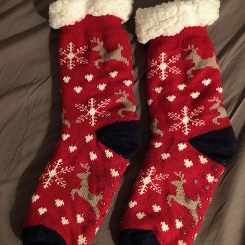 troc de  Chaussettes fourrées anti dérapantes, sur mytroc