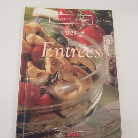 troc de  Livre cuisine entrées, sur mytroc