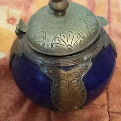 troc de  boite marocaine bleue, sur mytroc