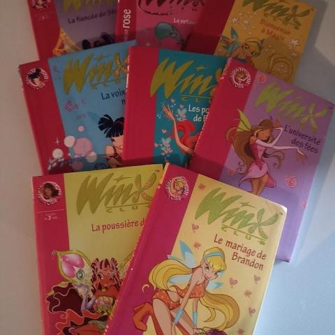 troc de  Lot 8 livres Winx, sur mytroc