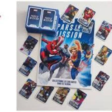 troc de  Cartes Marvel Pars en mission Leclerc 2022, sur mytroc