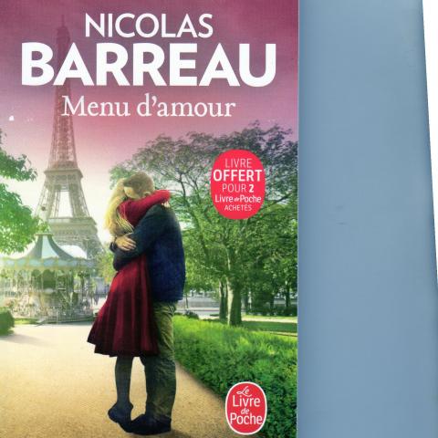 troc de  MENU D MOUR - roman NICOLAS BARREAU, sur mytroc