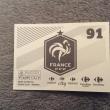 troc de troc carte panini carrefour coupe du monde  france fff n°91 image 1