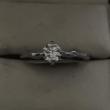 troc de troc bague couleur argentée faux diamant image 0
