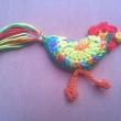 troc de troc petit coq au crochet fait main image 2