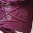 troc de troc pull mauve taille 46/48  marque pulo image 0