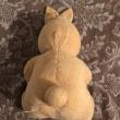 troc de troc peluche lapin 17cm assis (sans les oreilles) image 1