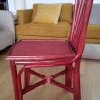 troc de troc chaises en bambou rouge image 2