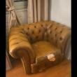 troc de troc donne fauteuil anglais chesterfield à rénover image 0
