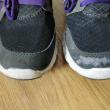 troc de troc don baskets noires et violettes image 1