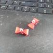 troc de troc boucle d oreille noeud rouge image 1