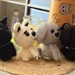 troc de troc réserver peluche 4 chiens lot vu ensemble avec diverstroc image 0