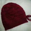 troc de troc bonnet rouge carmin avec fil brillant taille 57 image 1