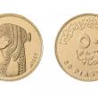 troc de troc numismatique - pièce 50 piastres cléopâtre - Égypte image 1