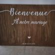 troc de troc panneaux " bienvenue à notre mariage ''et "plaids chauds" image 0
