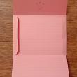 troc de troc enveloppe-lettre rose clair. image 2
