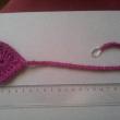 troc de troc marque page ou décoration coeur au crochet fait main neuf (#2) image 1