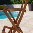 troc de troc neuf: lot 2 tabourets bar bois exotique image 1