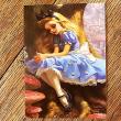 troc de troc carte postale "alice au pays des merveilles". image 0