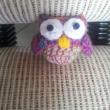 troc de troc mini hibou au crochet fait main #3 image 1