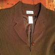 troc de troc ***réservé*** veste femme - comme neuve - veste longue marron rayée image 0
