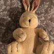 troc de troc peluche lapin 17cm assis (sans les oreilles) image 2