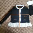 troc de troc cardigan court bleu marine image 1