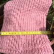 troc de troc Écharpe rose tricotée main 90 cm sur 16 cm image 1