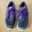 troc de troc don baskets noires et violettes image 0