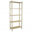 troc de troc urgent..etagere en bois.6 tablettes.1m 70 cm image 1