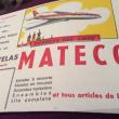 troc de troc réserve gribouilette buvard années 50/60 21 x13,5 tupolev 104 urss bon état image 1