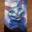 troc de troc carte postale "le chat du cheshire". image 0