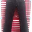 troc de troc pantalon en velours noir extensible t32-34 image 0