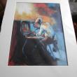 troc de troc serigraphie le joueur de jazz image 0