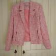 troc de troc veste tailleur rose chinée taille 38 image 0