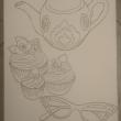 troc de troc coloriages "tea party". image 1