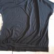 troc de troc tunique taille 46  fleur devant derriere noir image 1