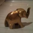 troc de troc mini elephant metal dore plein. image 1