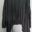 troc de troc gilet gris asymétrique ouvert. image 0