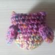 troc de troc mini hibou au crochet fait main #3 image 2