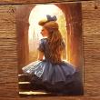 troc de troc carte postale "alice au pays des merveilles". image 0