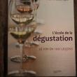 troc de troc livre "l'école de la dégustation" (comme neuf) image 0