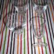 troc de troc lot de 4 verres à vins dessin gravé image 0
