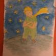 troc de troc aquarelle d'après le petit prince de saint-ex 14x20cm approx. image 1