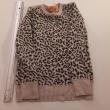 troc de troc très beau pull rose léopard taille s image 0