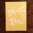 troc de troc carte "thank you". image 0